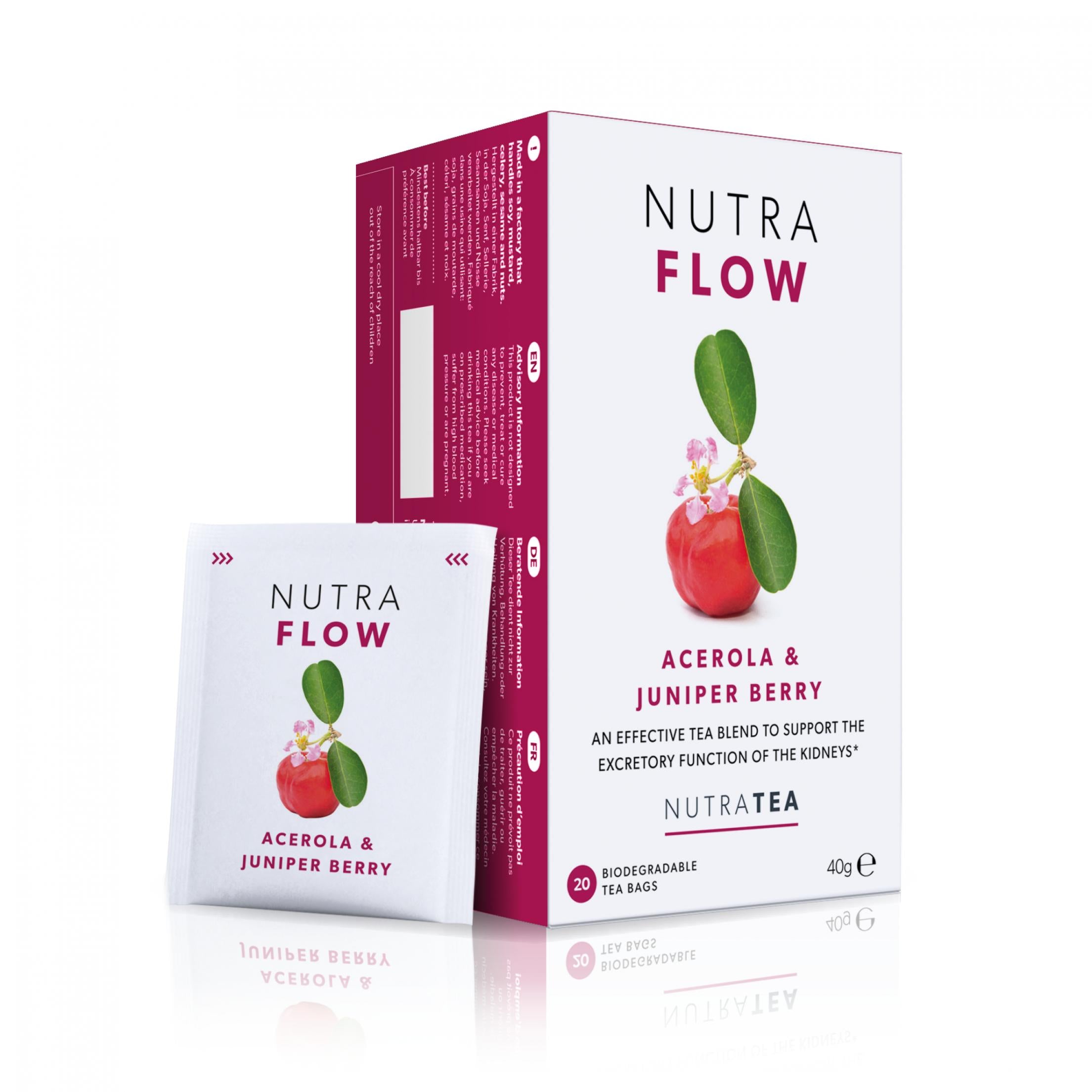 Nutratea Nutra Flow Tea Bags 20's