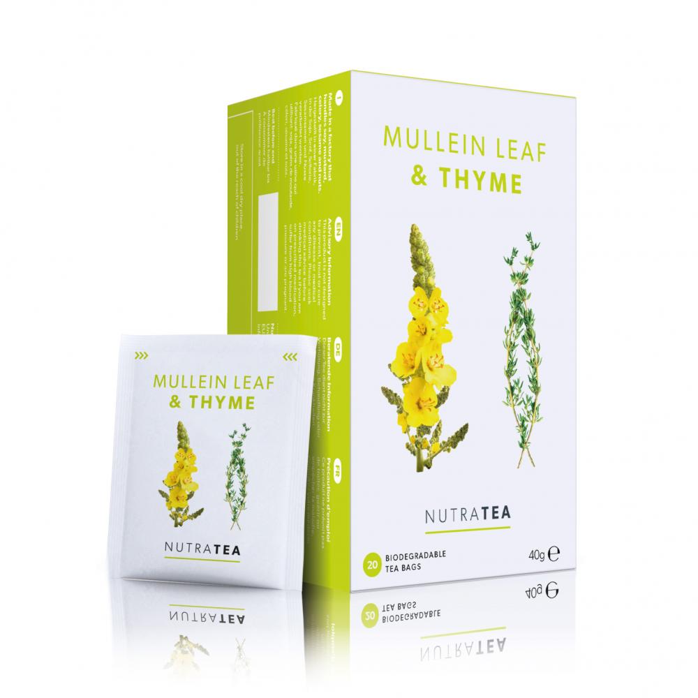 Nutratea Mullein Leaf & Thyme Tea Bags 20's