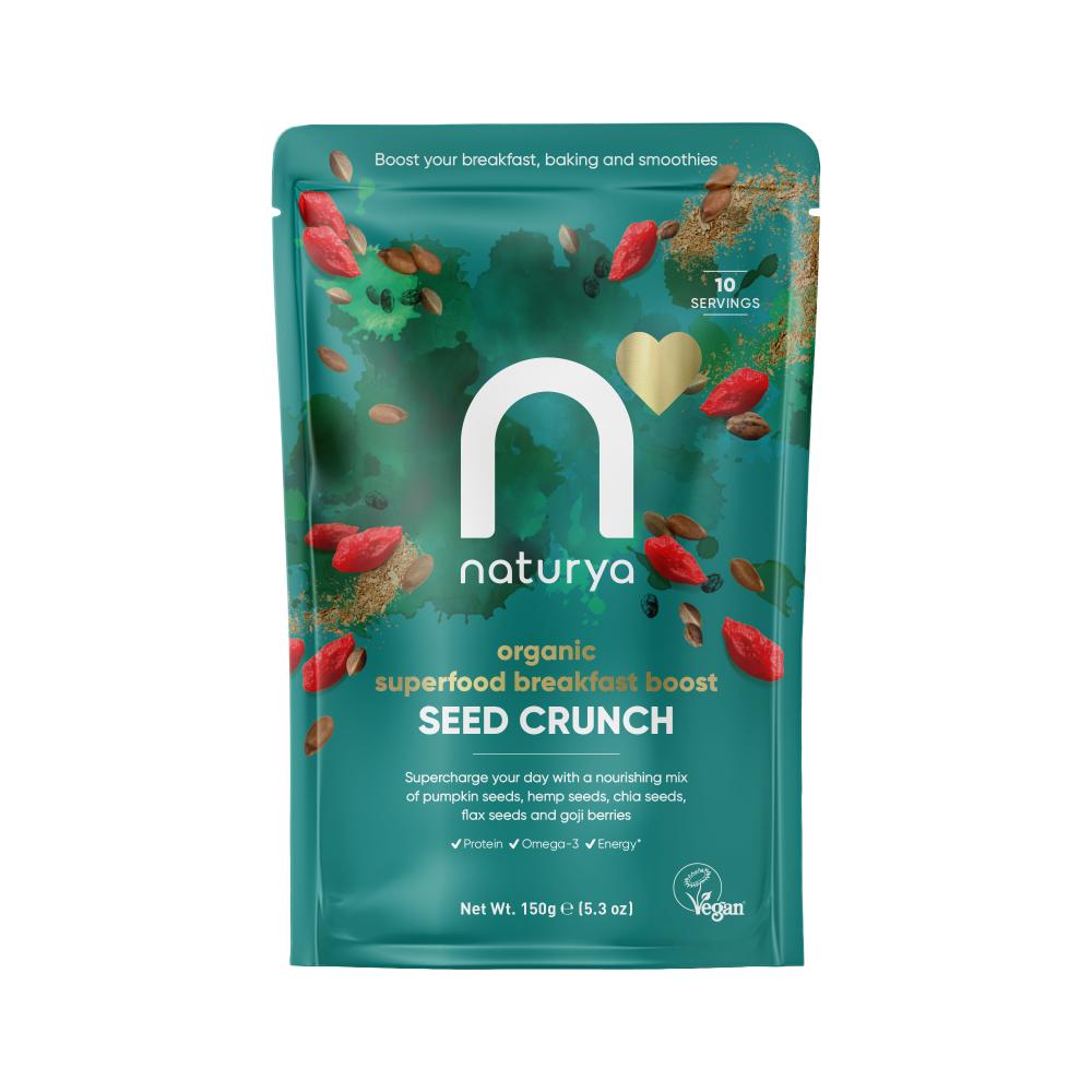 Naturya Organic Superfood Breakfast Boost Seed Crunch 150g