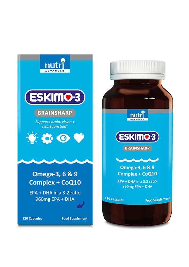 Nutri Advanced Eskimo-3 Brainsharp Capsules 120's