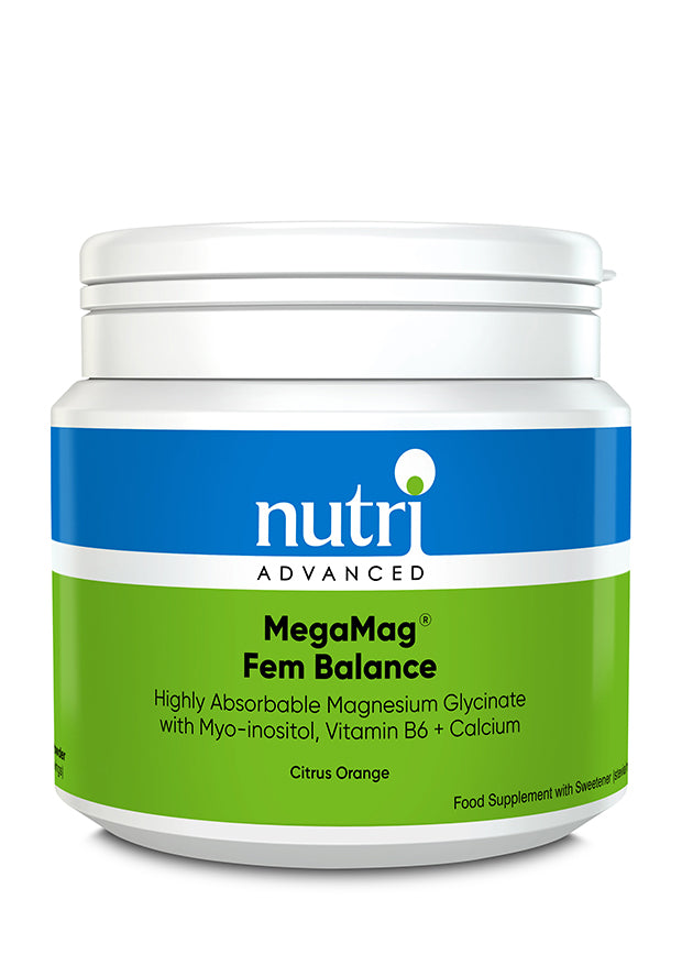 Nutri Advanced MegaMag Fem Balance Citrus Orange Flavour 306g