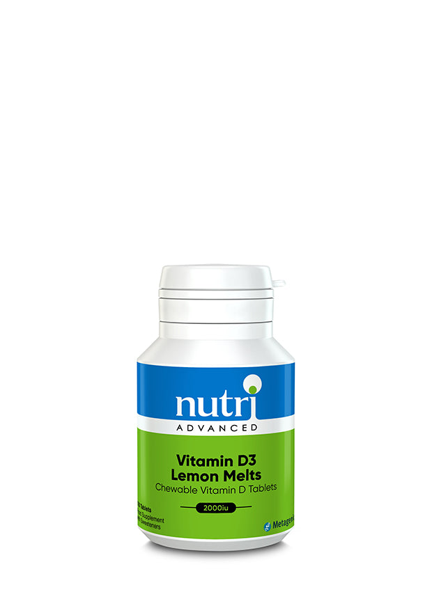 Nutri Advanced Vitamin D3 Lemon Melts 2000 120's