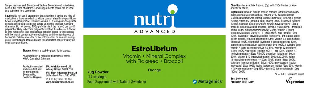 Nutri Advanced EstroLibrium 70g