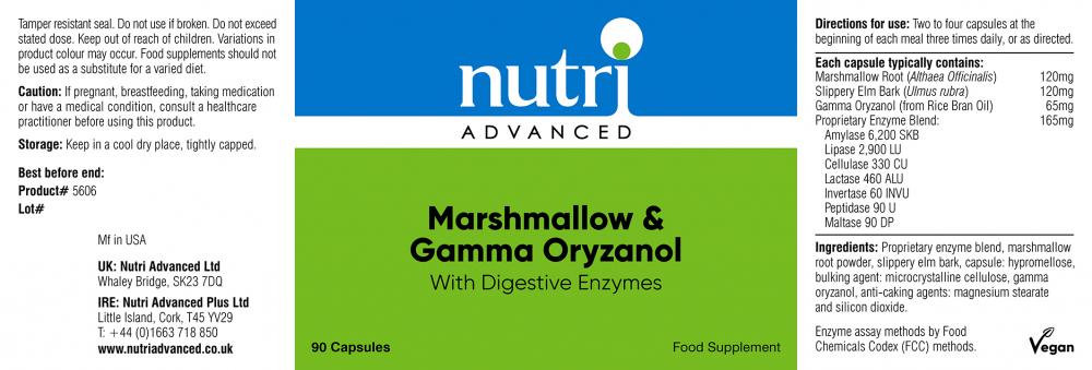 Nutri Advanced Marshmallow & Gamma Oryzanol 90's