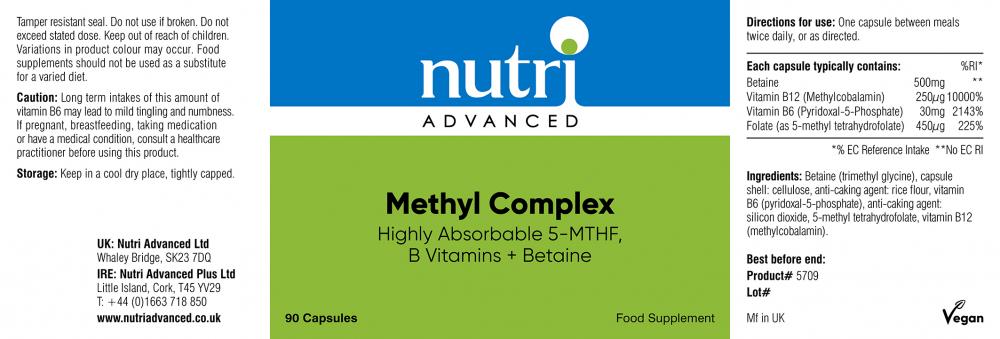 Nutri Advanced Methyl Complex 90's