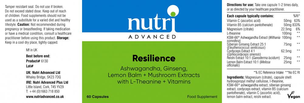 Nutri Advanced Resilience 60's