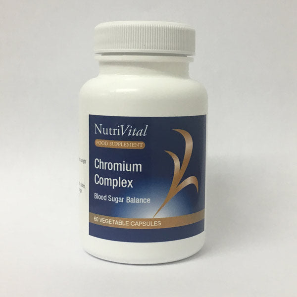 Nutrivital Chromium Complex (Formerly Chromium GTF Plus) 60's