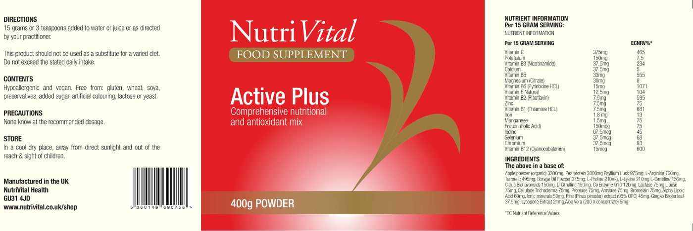 Nutrivital Active Plus 400g