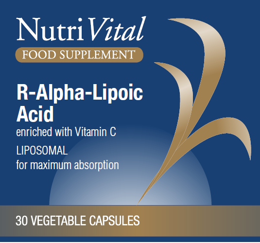 Nutrivital Liposomal R-Alpha-Lipoic Acid 30s