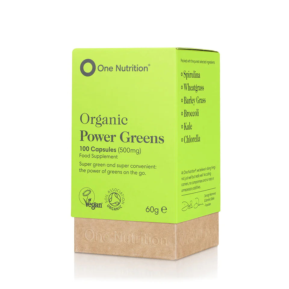 One Nutrition Organic Power Greens 500mg 100's