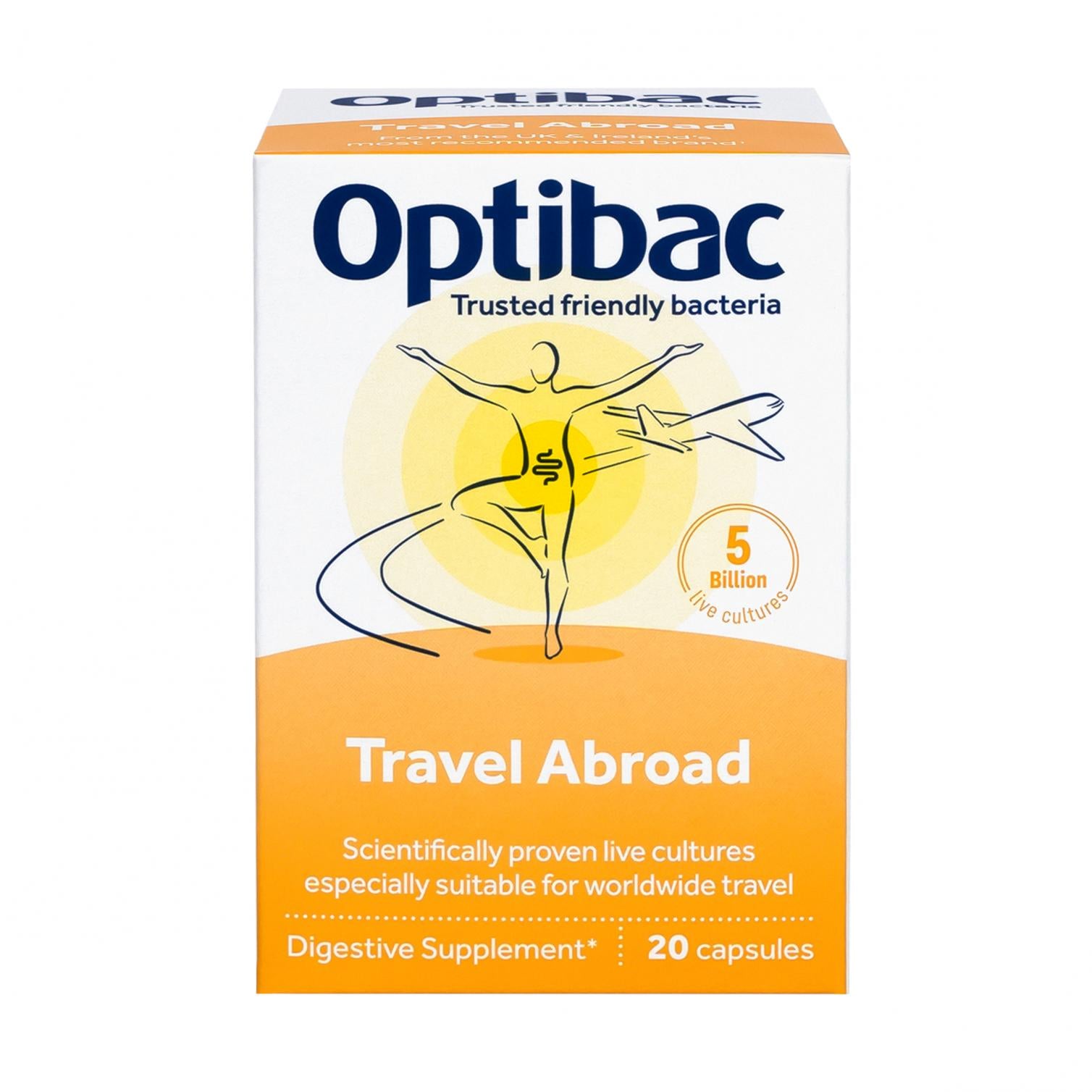 Optibac Travel Abroad 20s