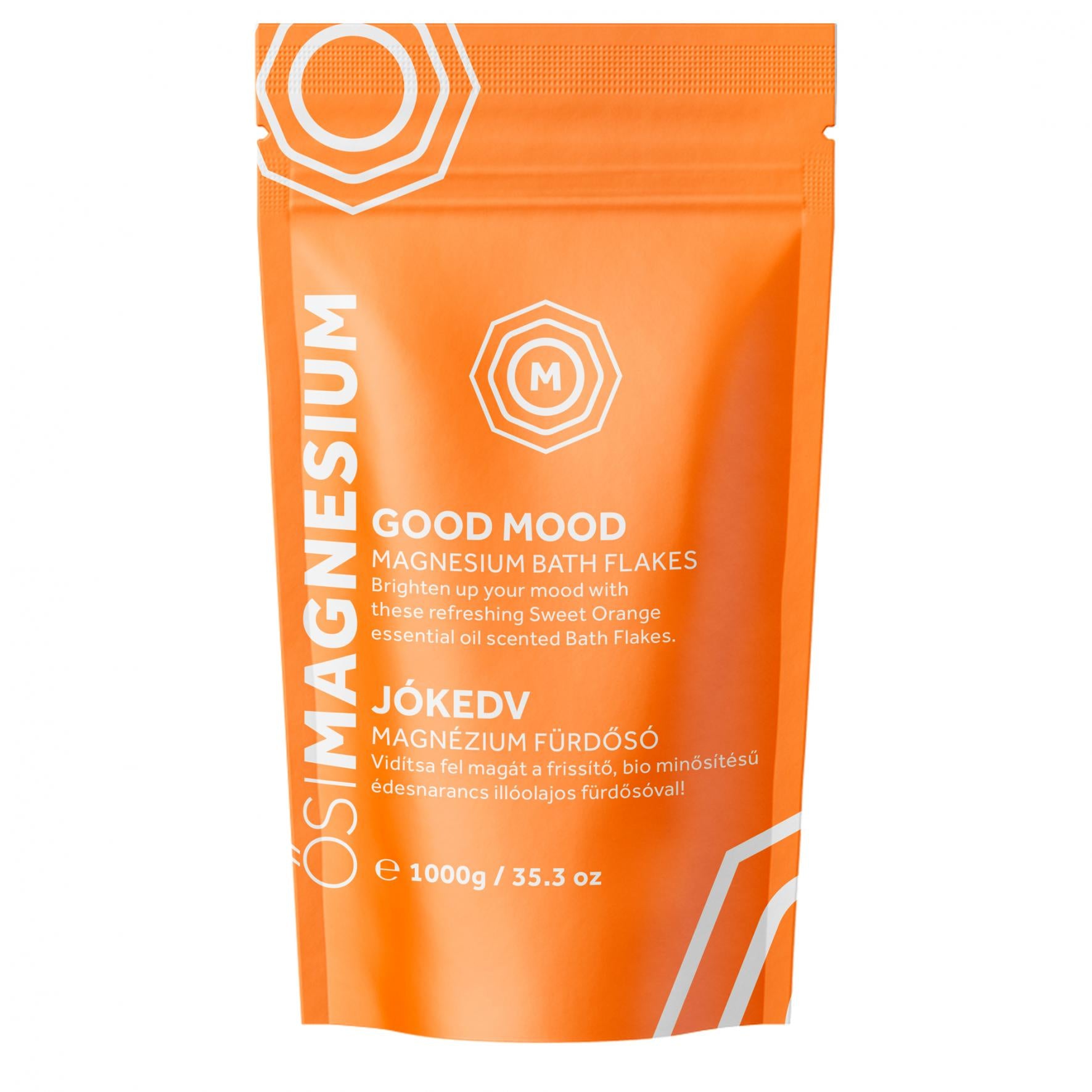 Osi Magnesium Good Mood Magnesium Bath Flakes (Sweet Orange) 1kg