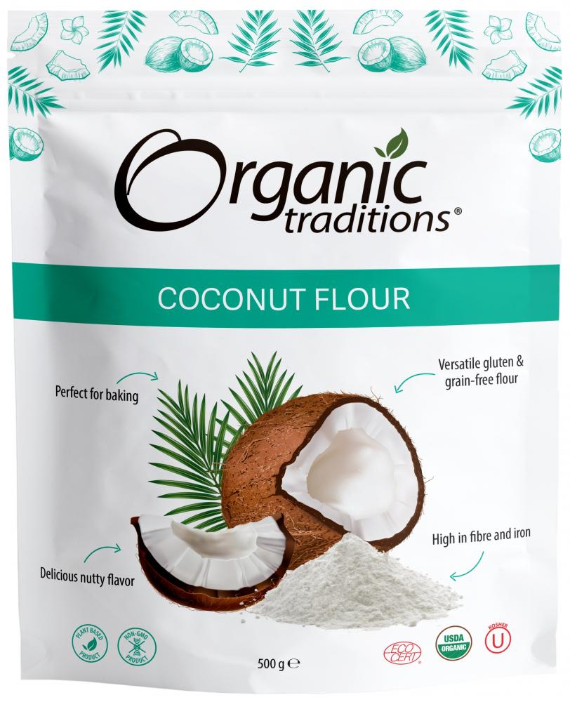 Organic Traditions Coconut Flour 500g