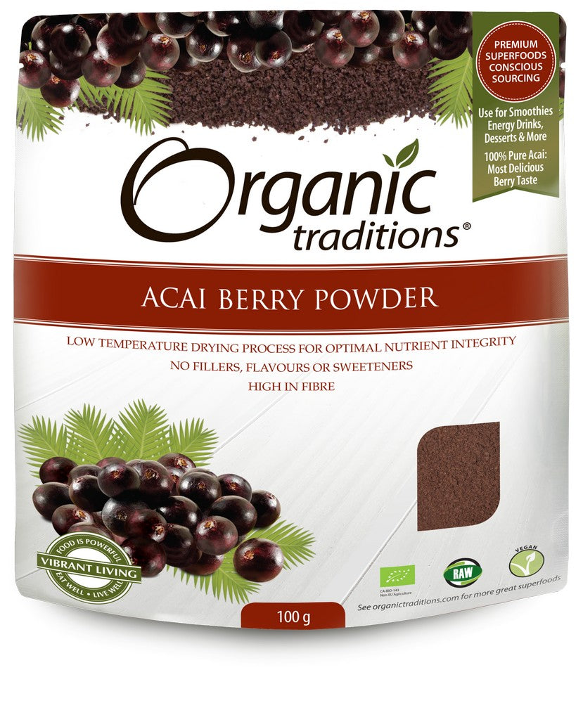 Organic Traditions Acai Berry Powder 100g