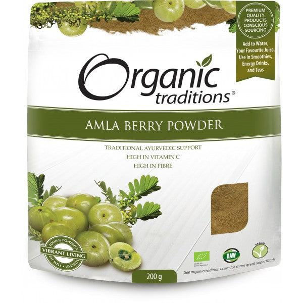 Organic Traditions Amla Berry Powder 200g