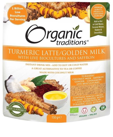 Organic Traditions Turmeric Latte 150g