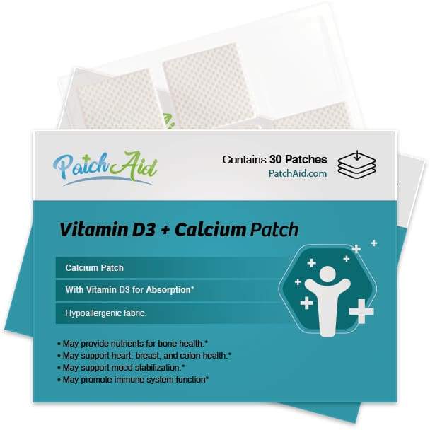 PatchAid Vitamin D3 + Calcium Patch 30's