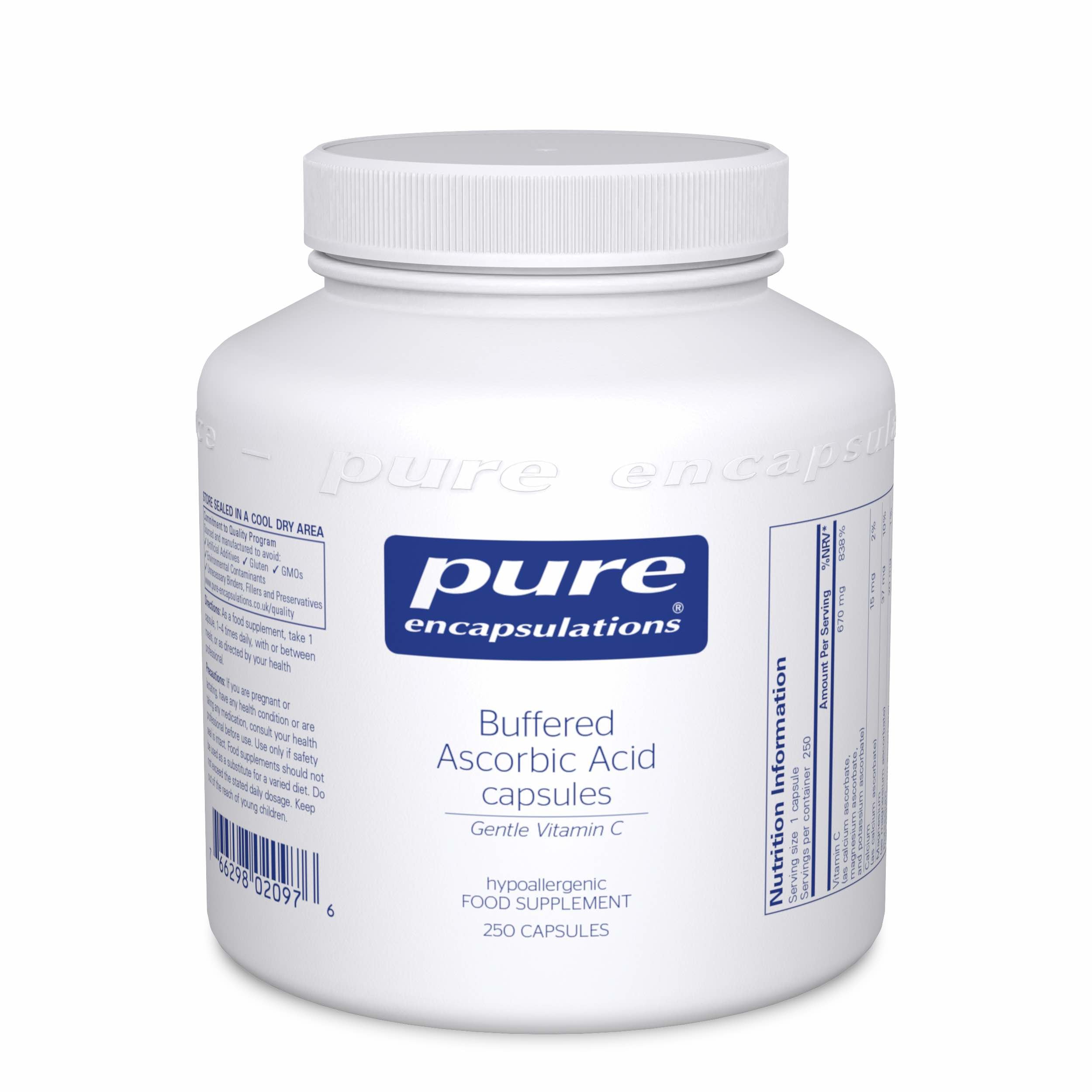 Pure Encapsulations Buffered Ascorbic Acid 250s