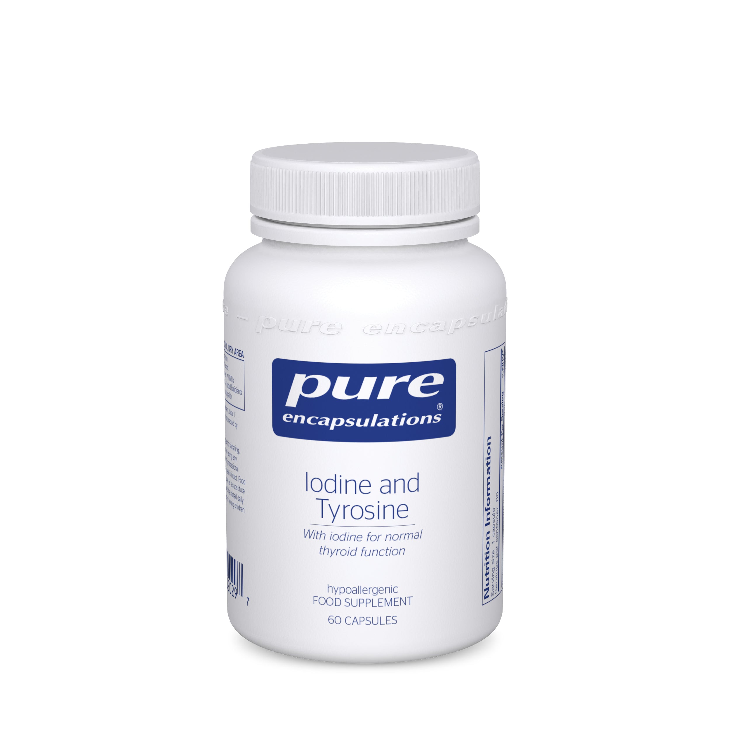 Pure Encapsulations Iodine & Tyrosine 60s