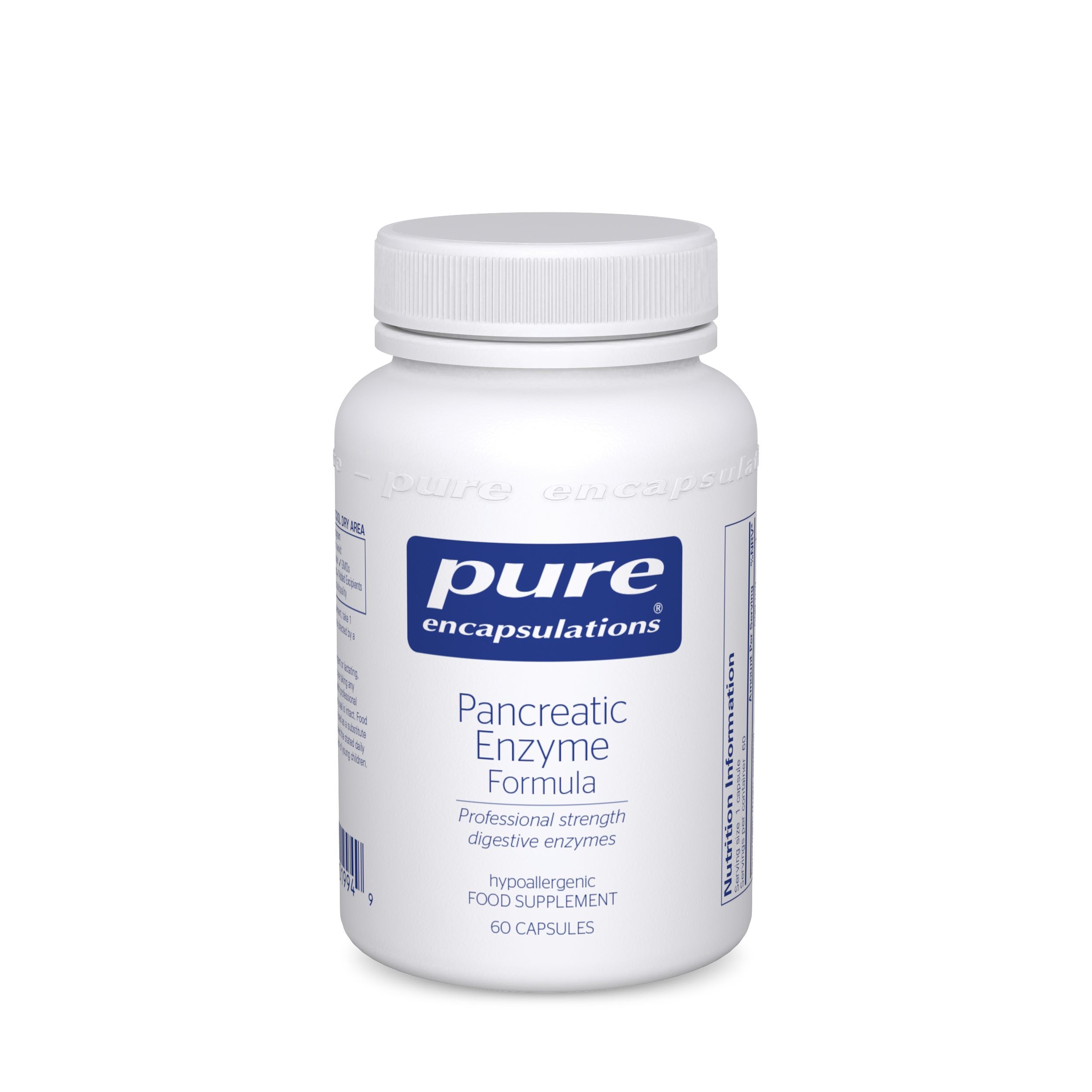 Pure Encapsulations Pancreatic Enzyme Formula 60s