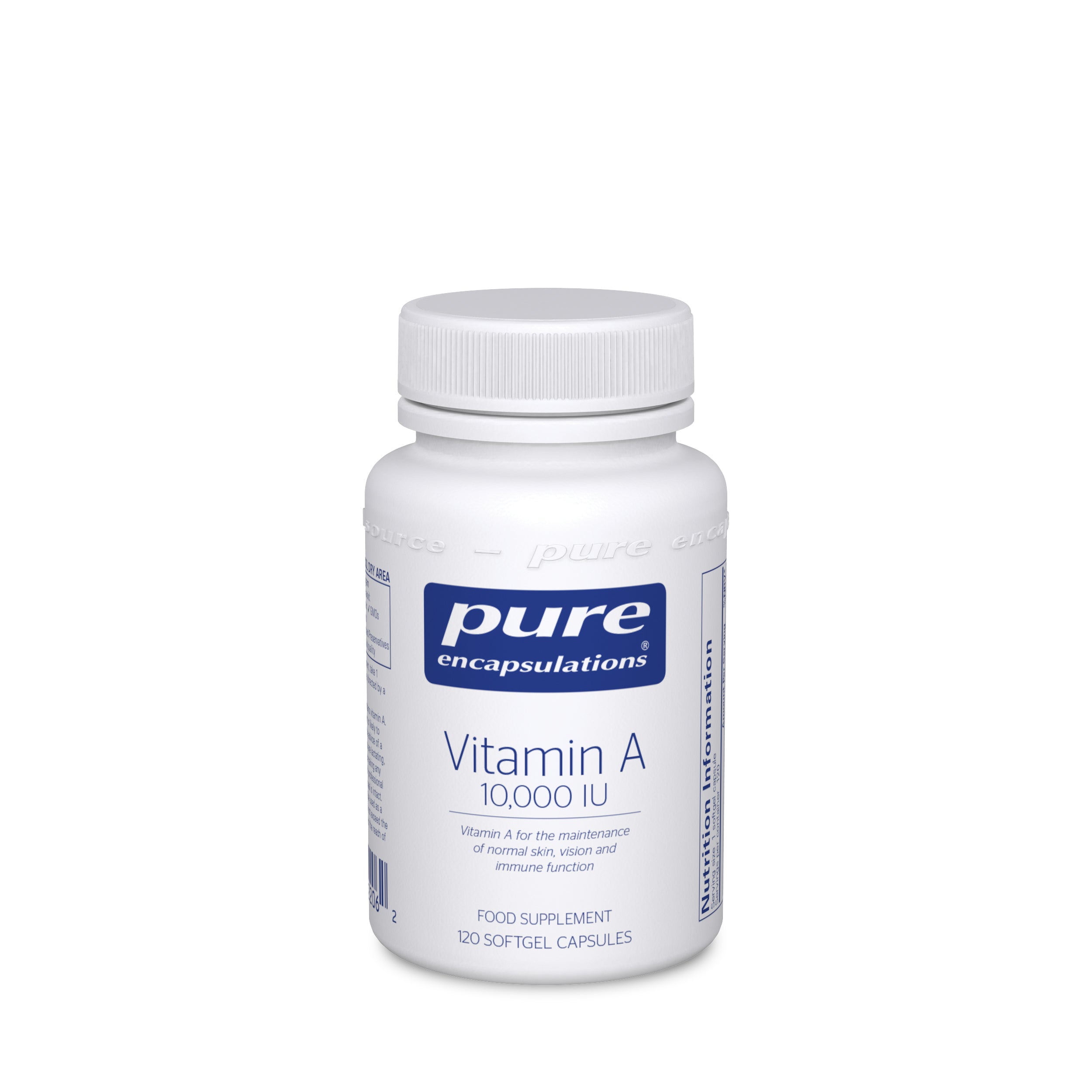 Pure Encapsulations Vitamin A 10,000 IU 120s