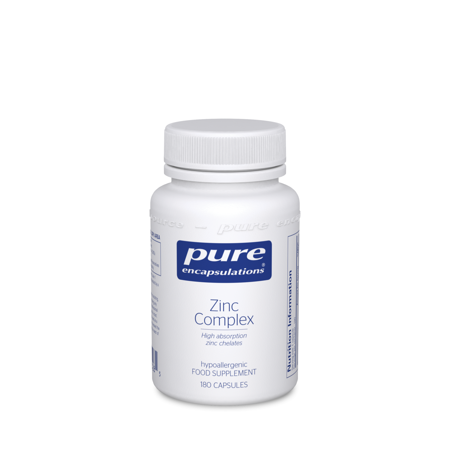 Pure Encapsulations Zinc Complex 180s