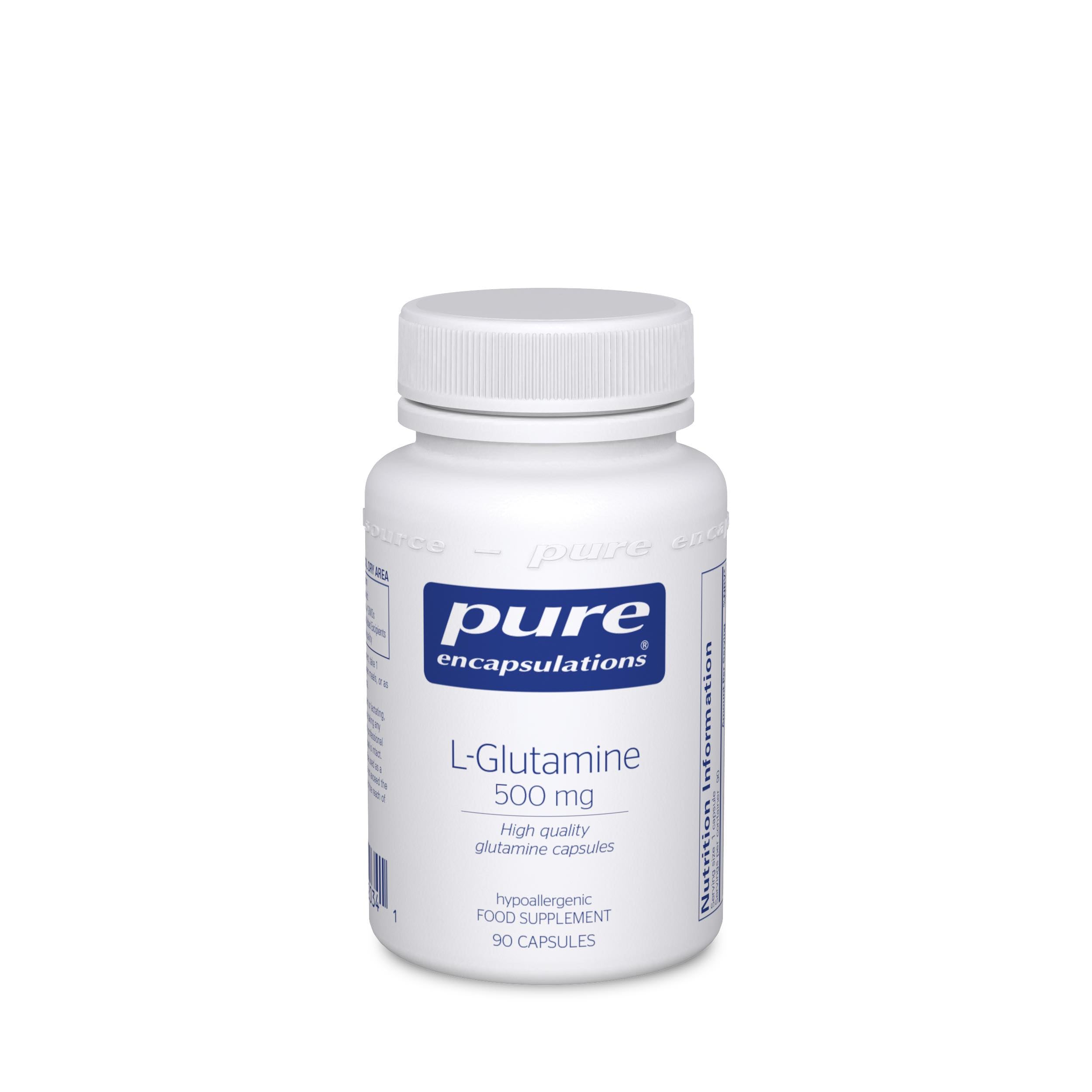 Pure Encapsulations l-Glutamine 500mg 90's