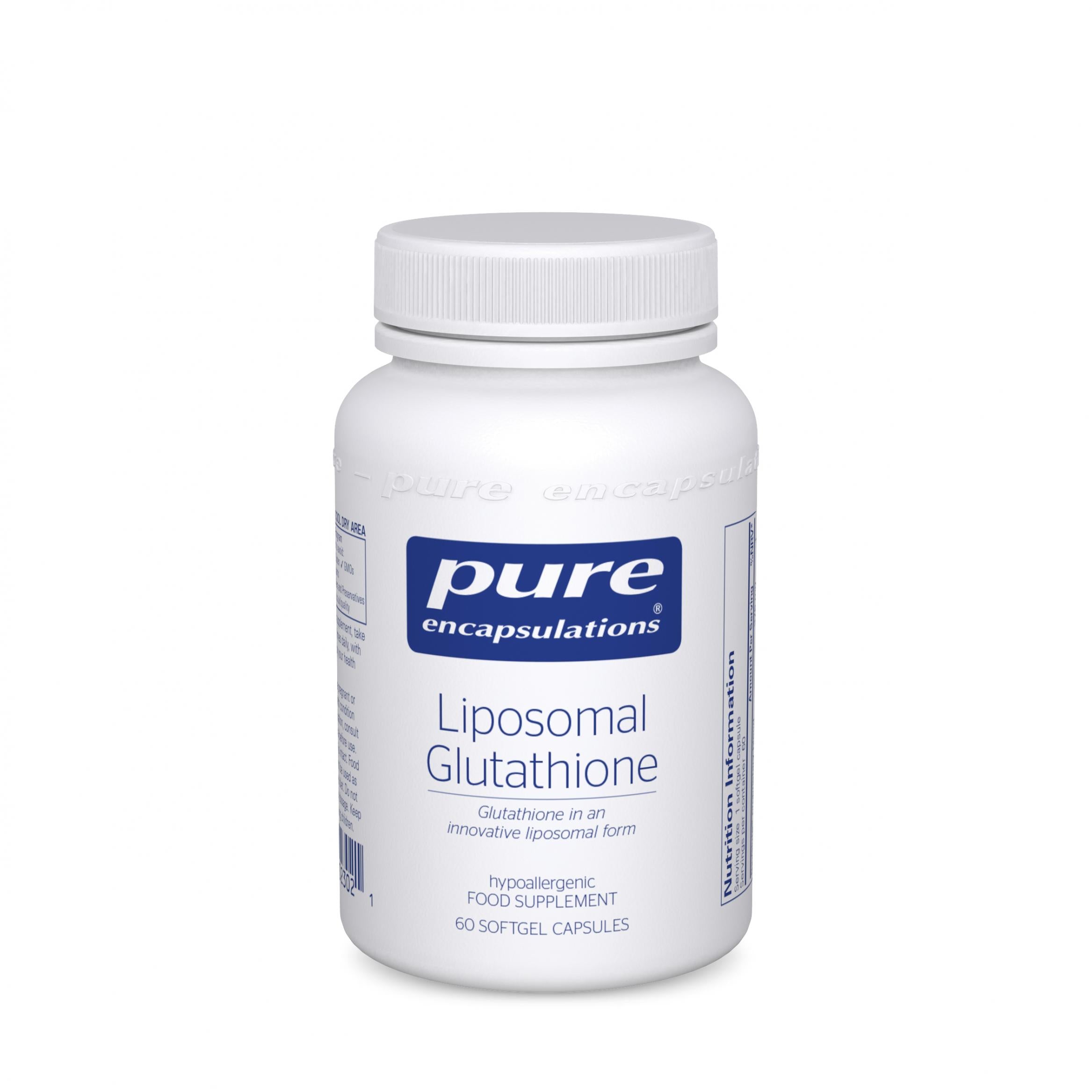 Pure Encapsulations Liposomal Glutathione 60's