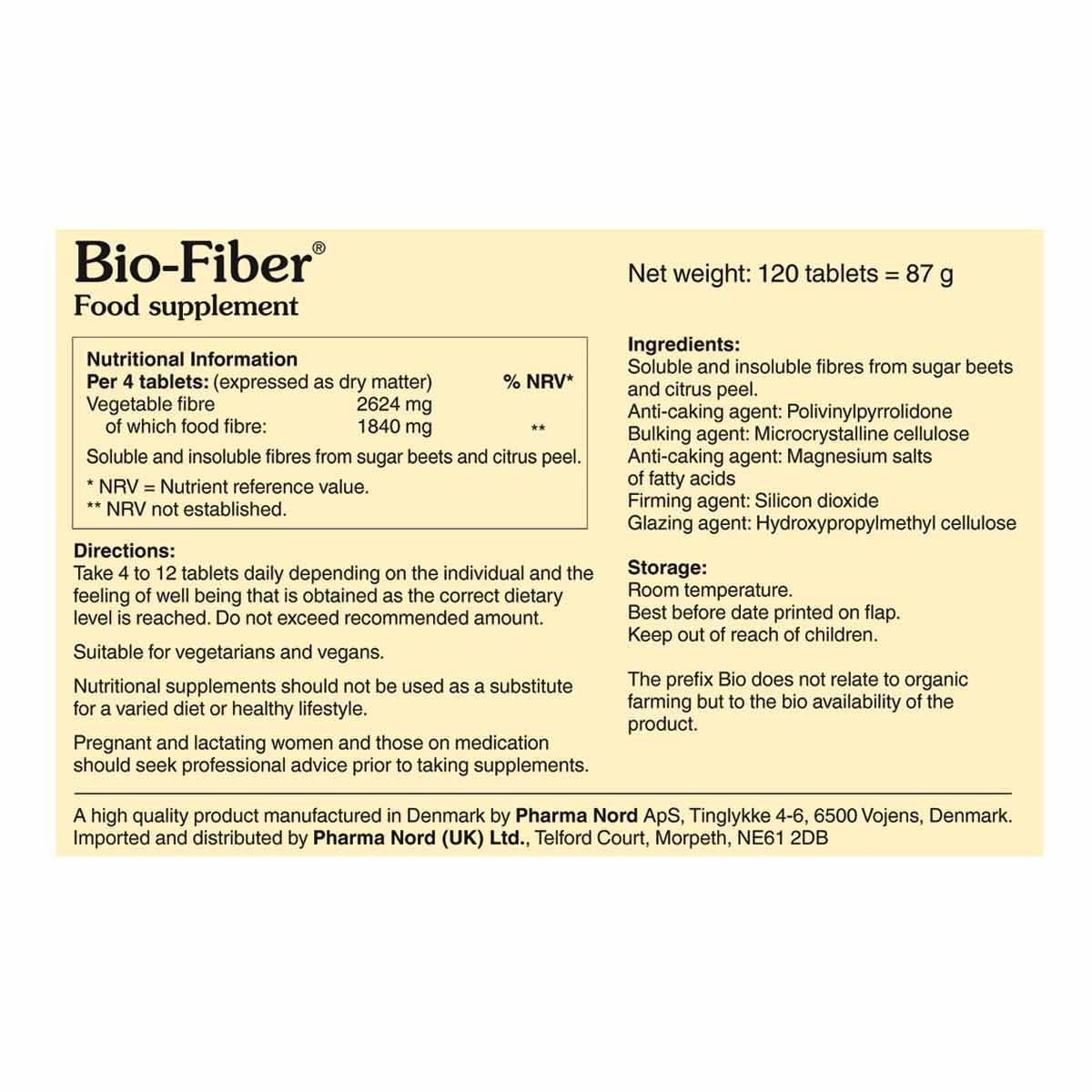 Pharma Nord Bio-Fiber 120's