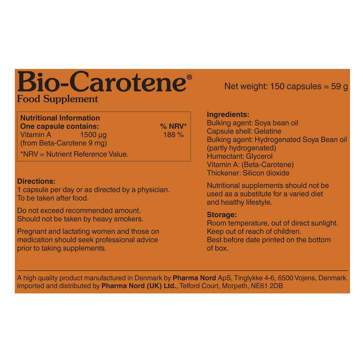 Pharma Nord Bio-Carotene 150's