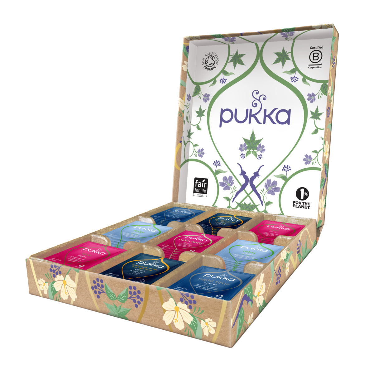 Pukka Herbs Relax Tea Selection Box