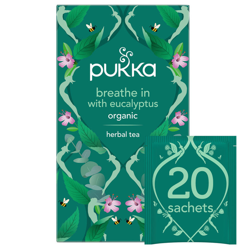 Pukka Herbs Breathe In with Eucalyptus Tea