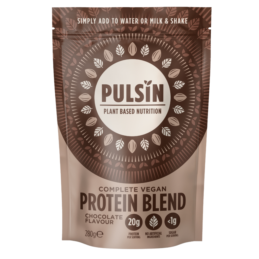 Pulsin Complete Vegan Protein Blend Chocolate Flavour 280g