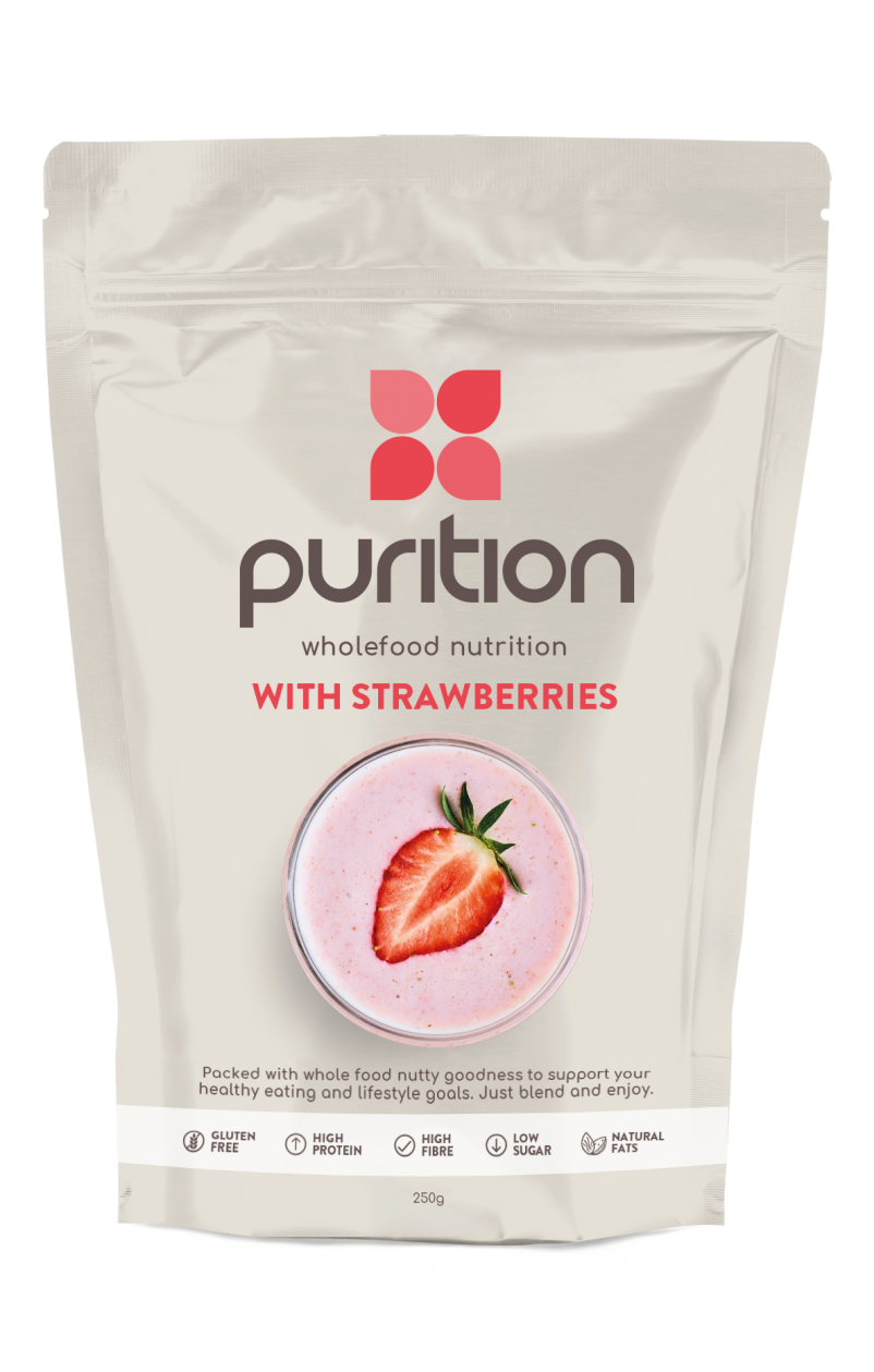 Purition Wholefood Nutrition Strawberry 250g