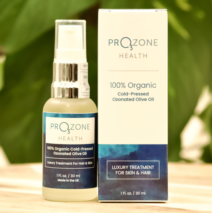 Prozone Health 100% Organic Cold-Pressed Ozonated Olive Oil 30ml