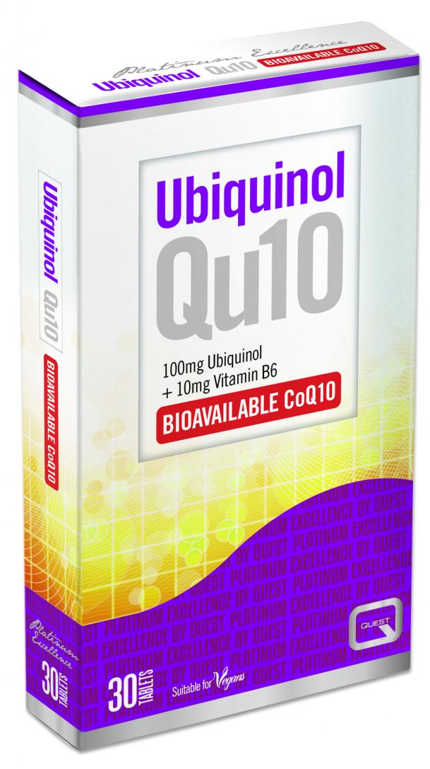 Quest Vitamins Ubiquinol QU10 100mg 30s