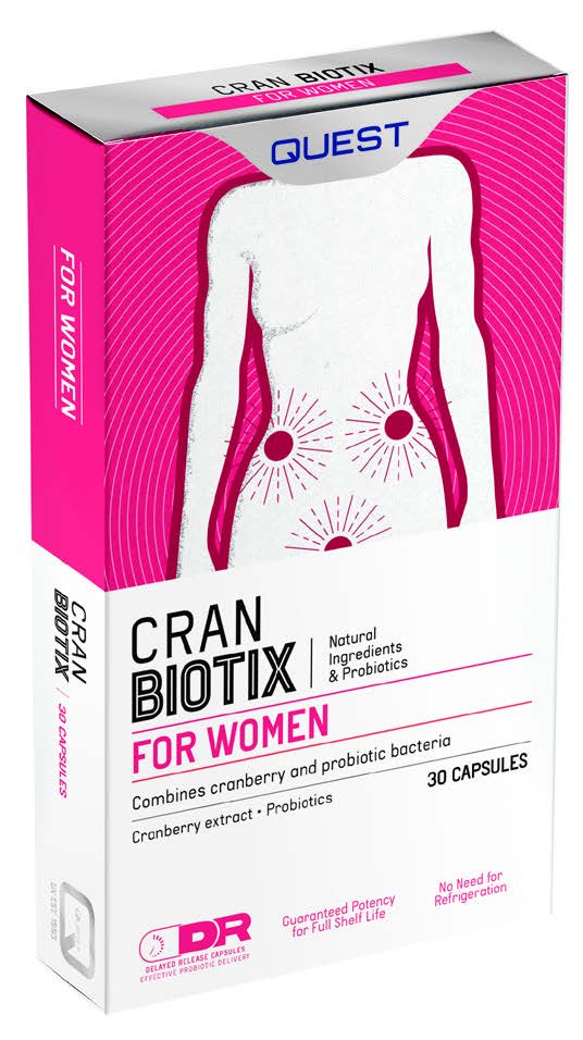 Quest Vitamins Cranbiotix 30's