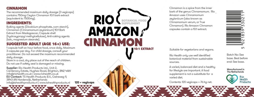 Rio Amazon Cinnamon 10:1 Extract 120's