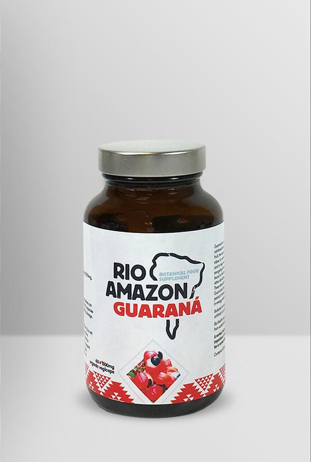 Rio Amazon Guaraná 500mg Vegicaps 60's