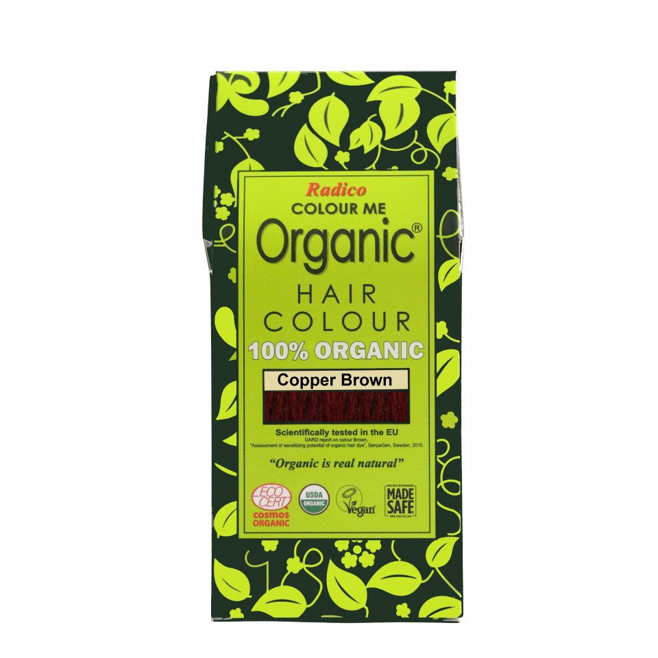 Radico Organic Hair Colour Copper Brown 100g