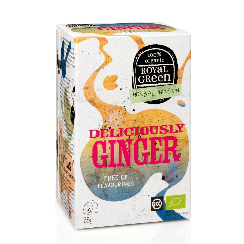 Royal Green Deliciously Ginger Herbal Infusion 16's