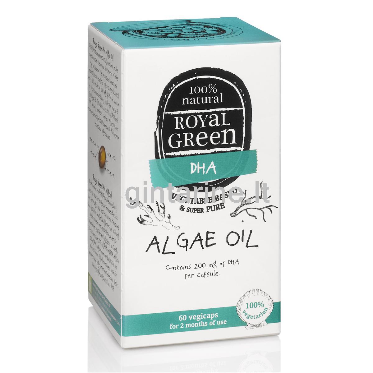 Royal Green DHA Algae Oil 60's