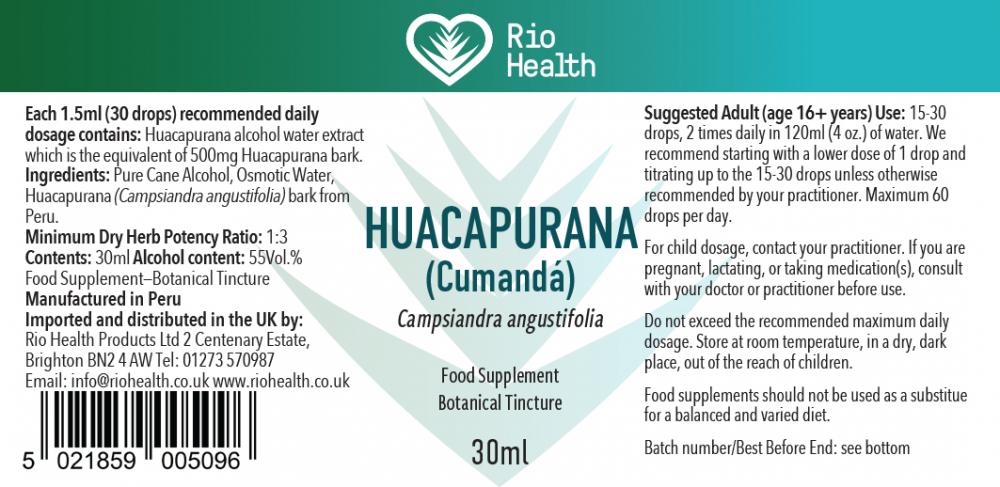 Rio Health Huacapurana (Cumanda) 30ml