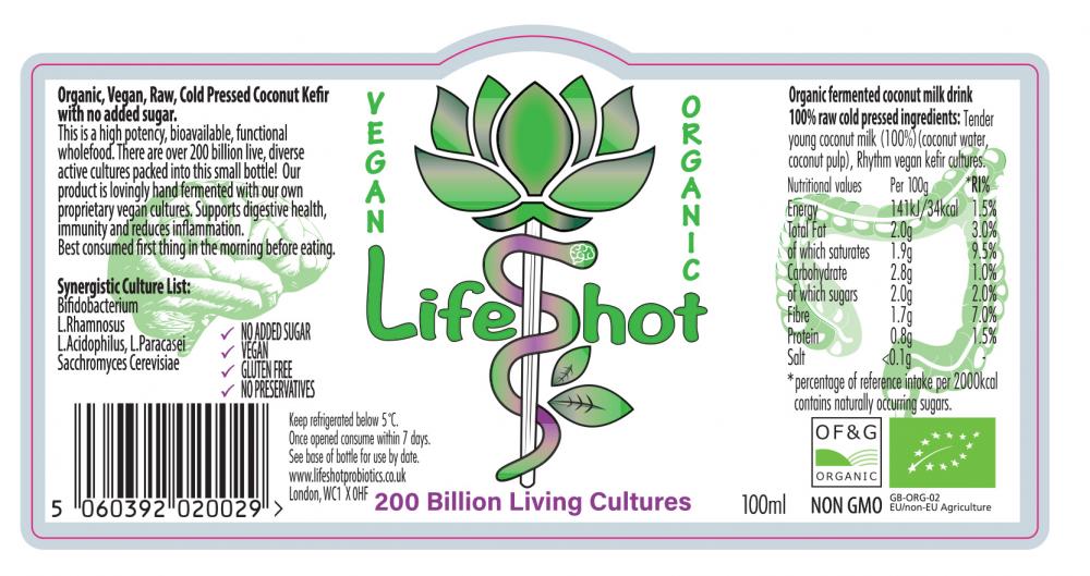 Rhythm Life Shot 200 Billion Refill Bag for Bamboo Dispenser 24 Day Course