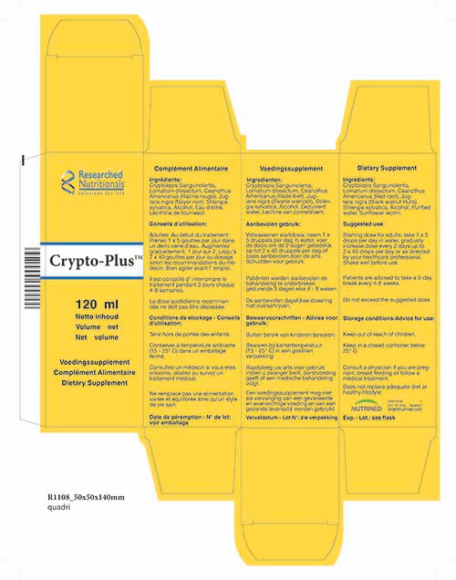 Researched Nutritionals Crypto-Plus 120ml