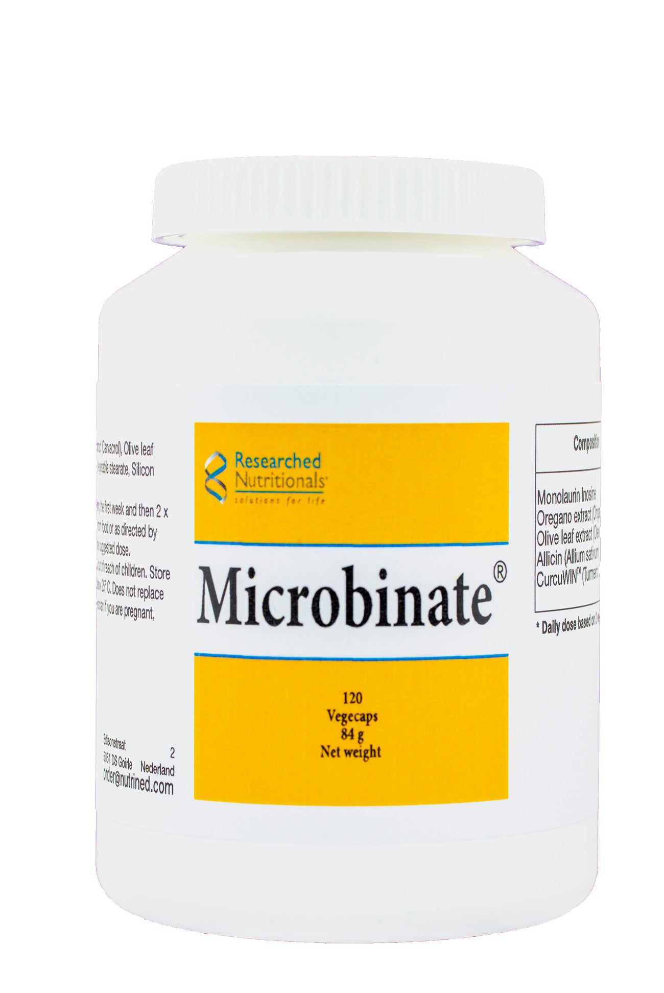 Researched Nutritionals Microbinate 120's