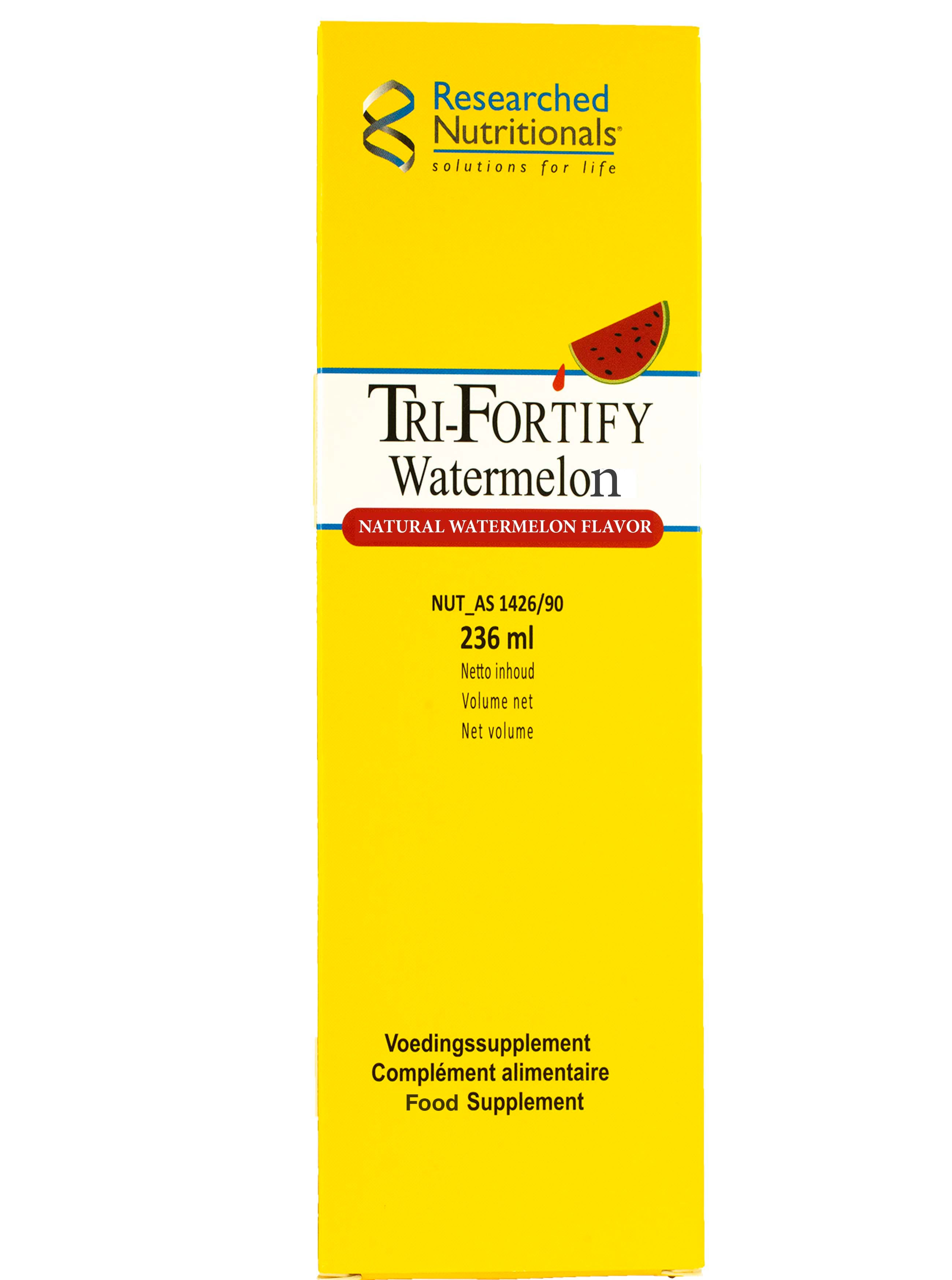 Researched Nutritionals Tri-Fortify Watermelon Liposomal Glutathione 236ml