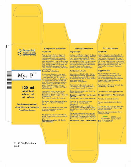 Researched Nutritionals Myc-P 120ml