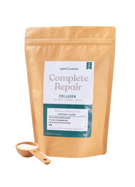 Rhythm Nutrition Complete Repair Bovine Collagen 450g (INCLUDE SCOOP)