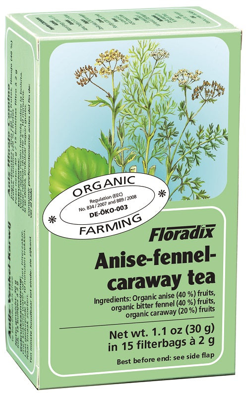 Salus Floradix Anise-Fennel-Caraway Tea 15s (30g)